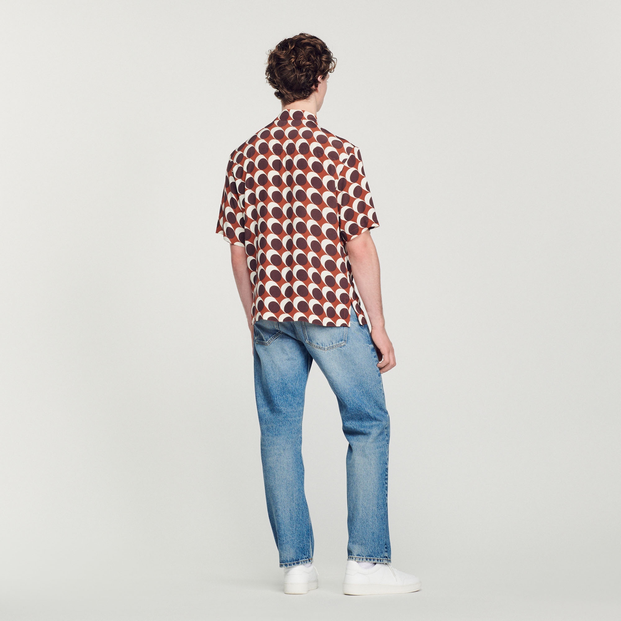 Printed floaty shirt - 6