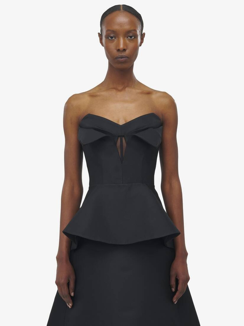 Alexander McQueen Strapless Corset Top outlook