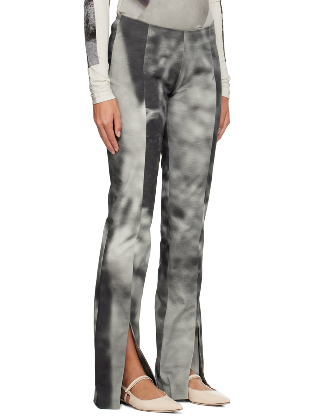 Gray Handsy Jeans - 2