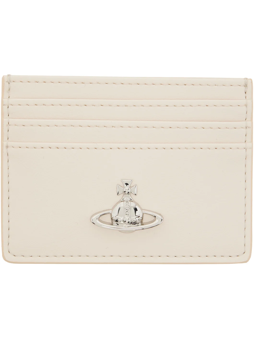 Off-White Flat Card Holder - 1