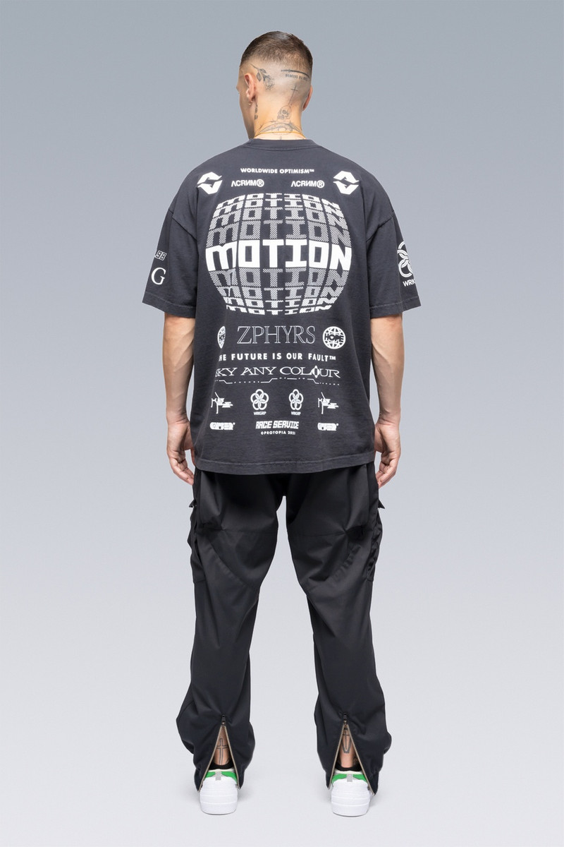 FIS6-RS Cotton Short Sleeve T-shirt Black 4