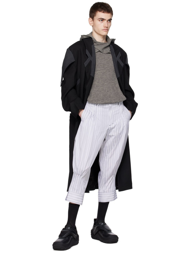 Kiko Kostadinov Gray Sorelle Trousers outlook