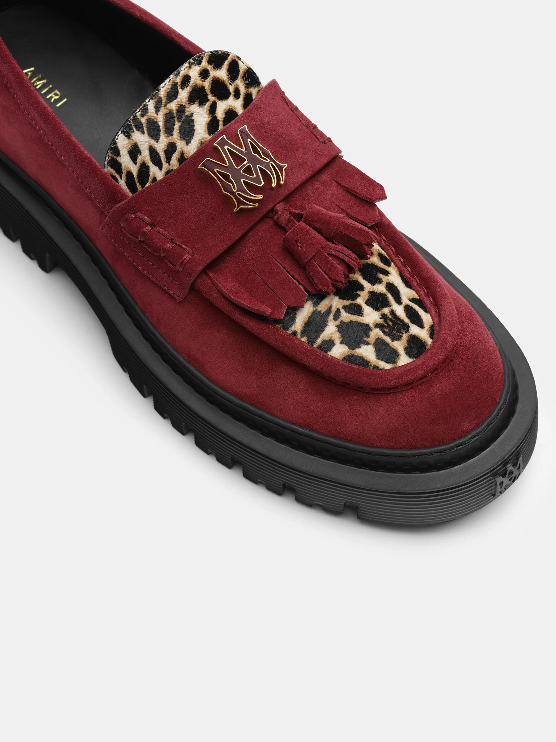 MA TASSLE LEOPARD JUMBO LOAFER - 5