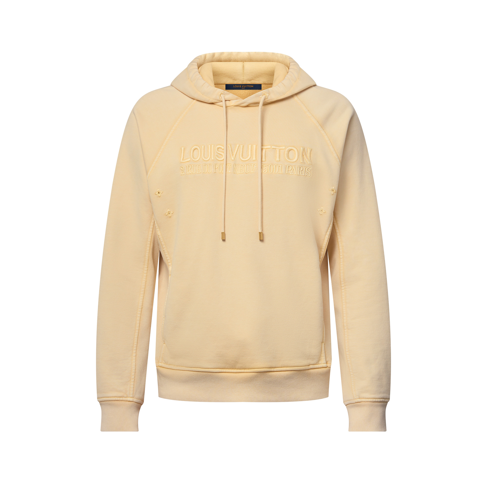 Washed Ribbed Hoodie - 1