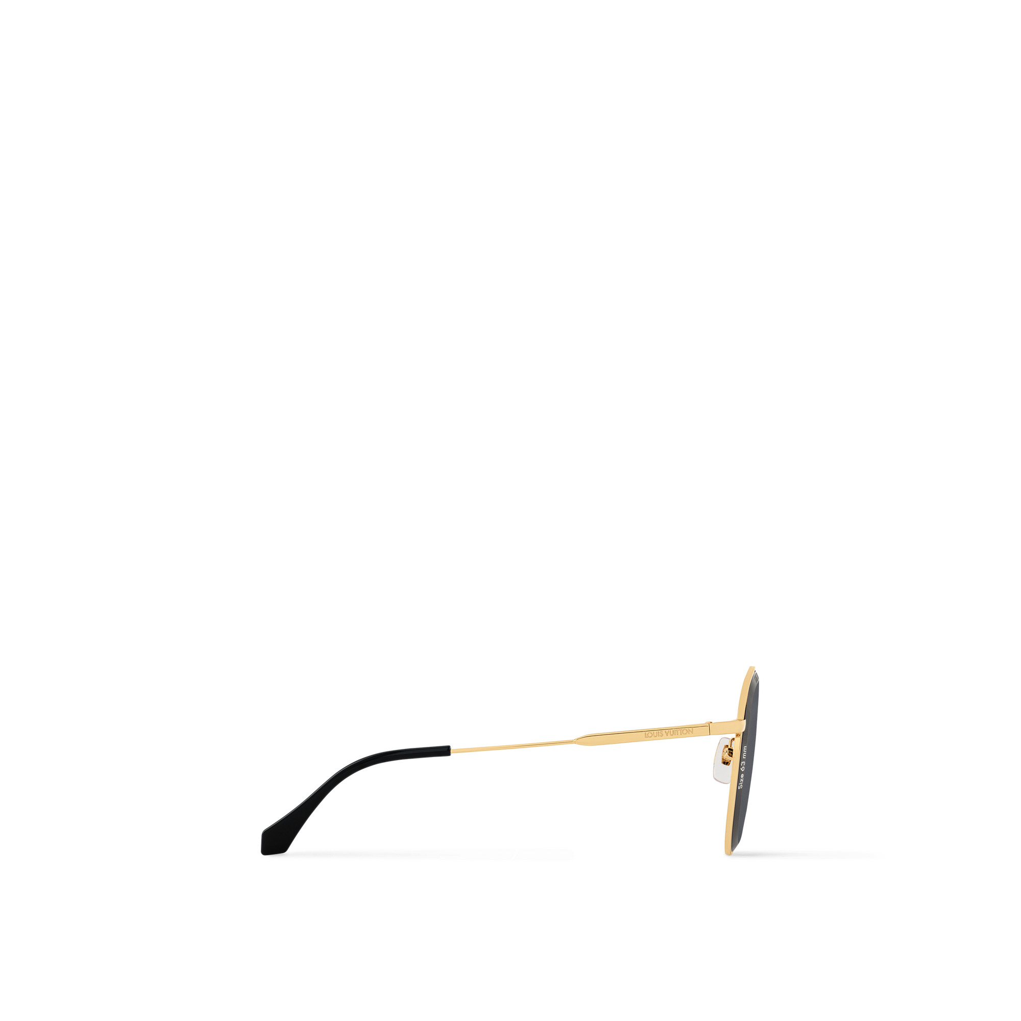 LV Super Vision Metal Pilot Sunglasses - 2