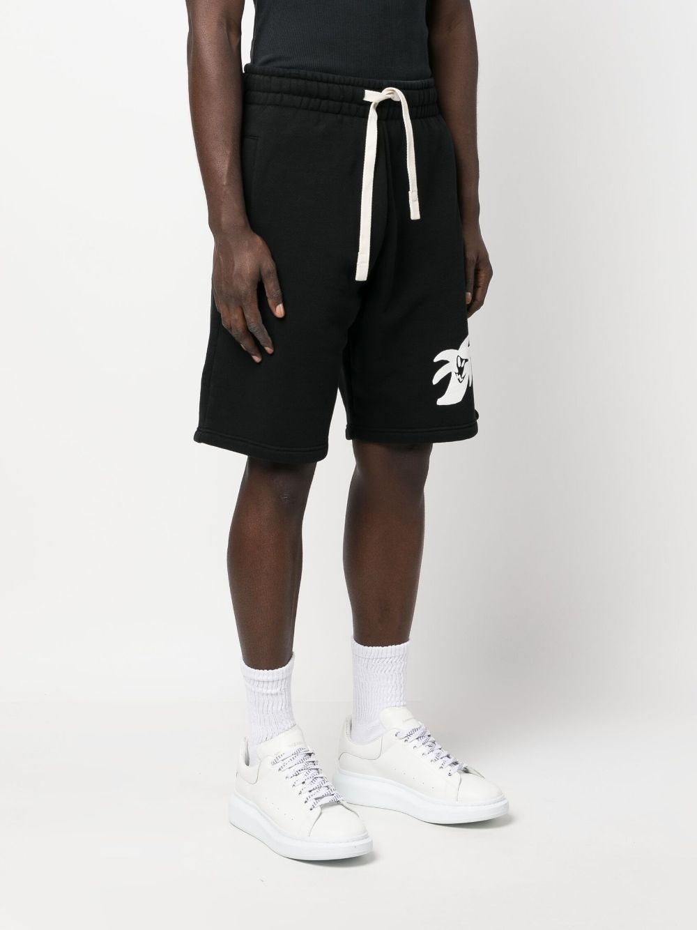 Hunter graphic-print track shorts - 3