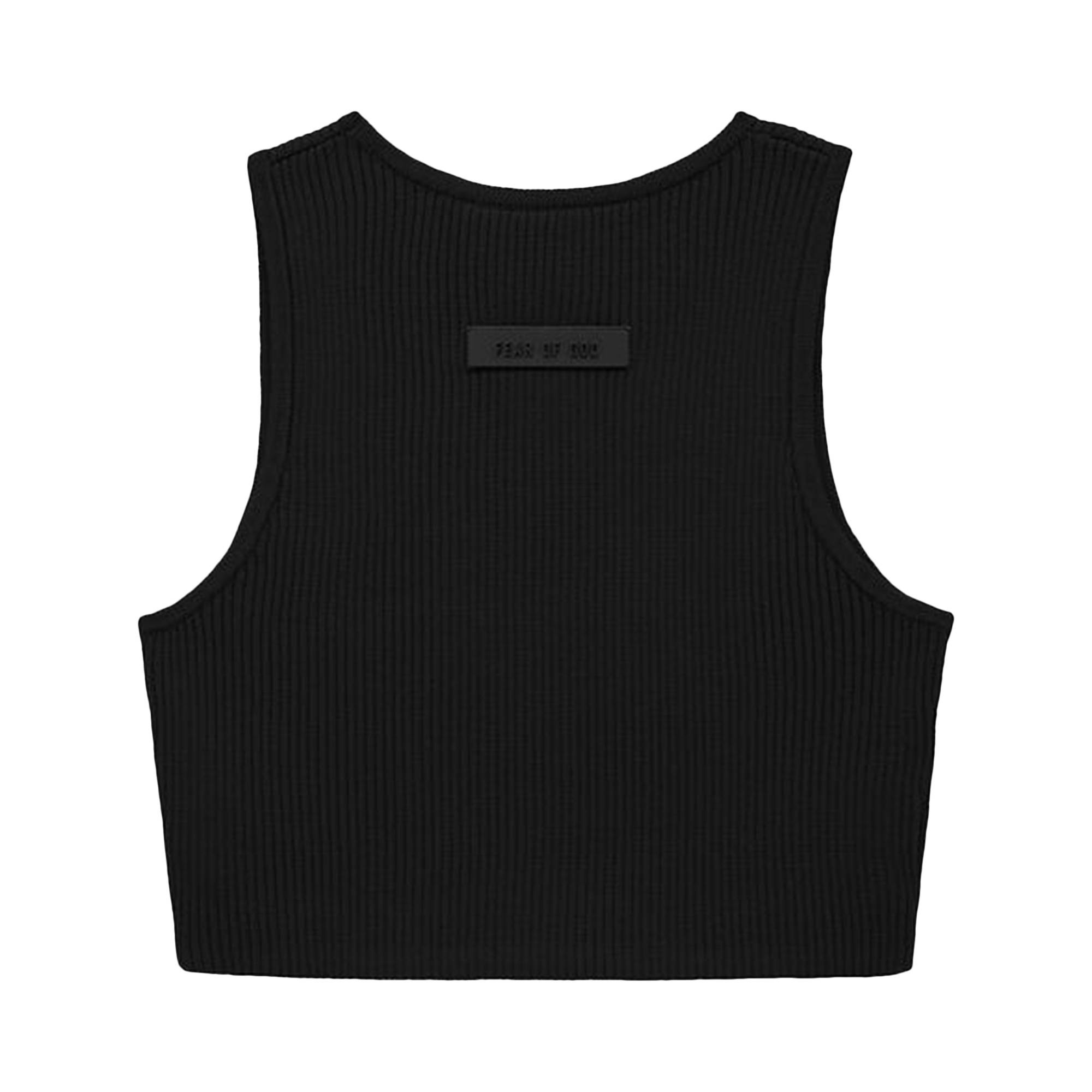 Fear of God Essentials Sport Tank 'Jet Black' - 2