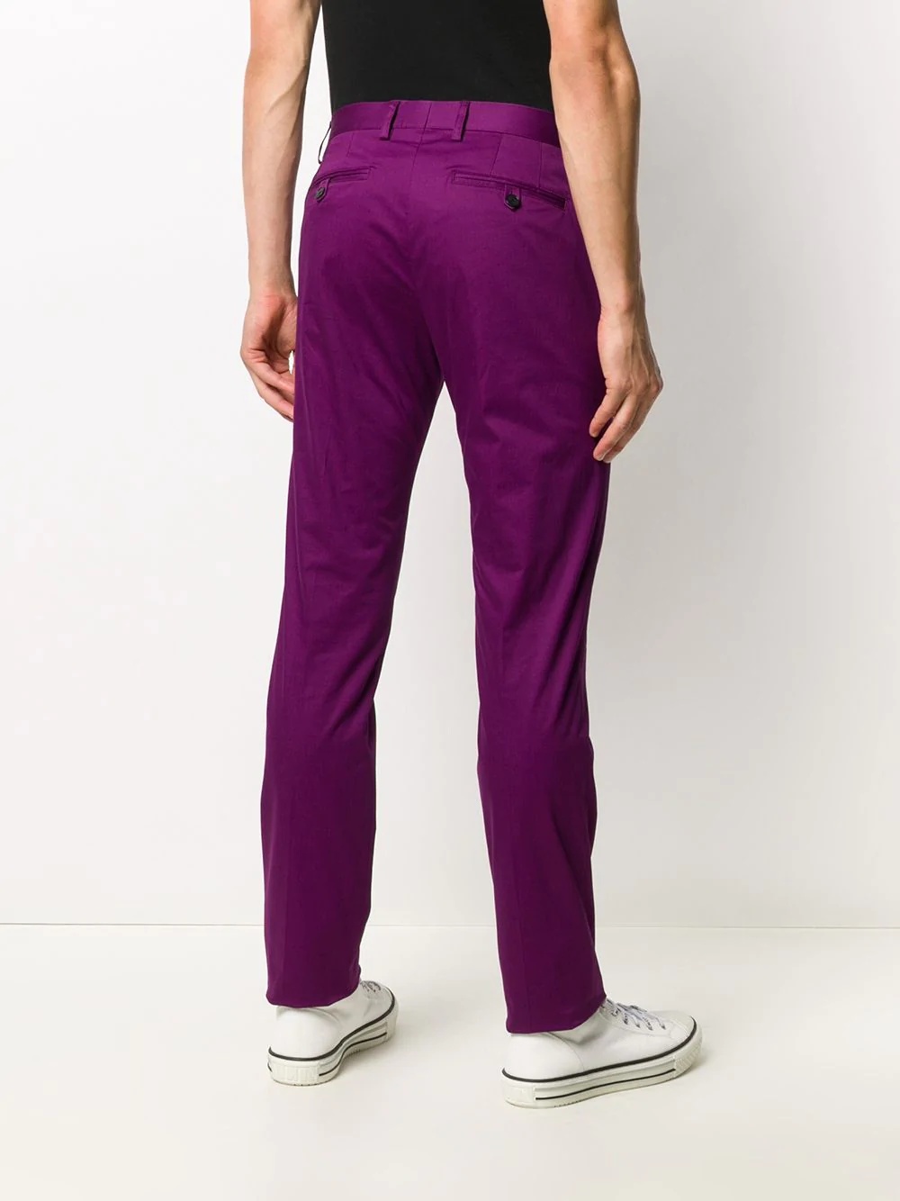 straight-leg trousers - 4