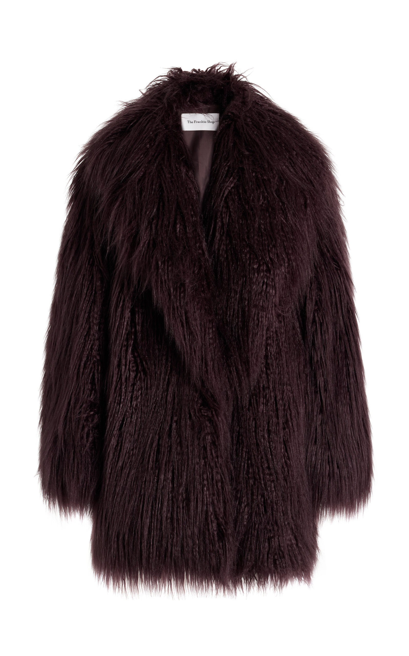 Miley Faux Fur Coat purple - 1