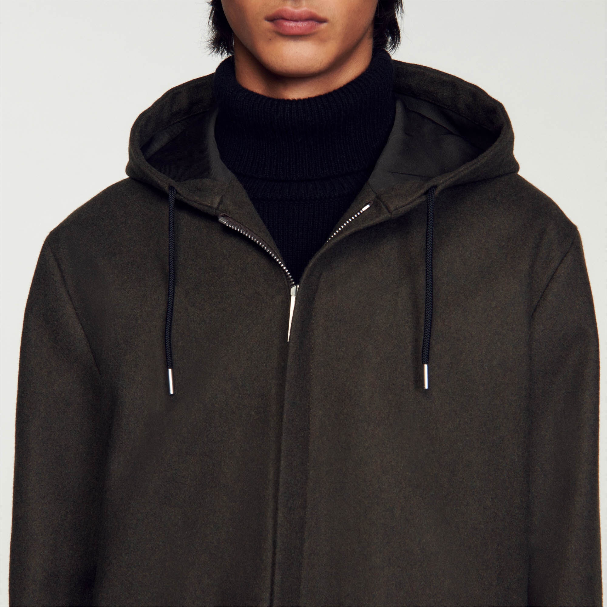 HOODED COAT - 4