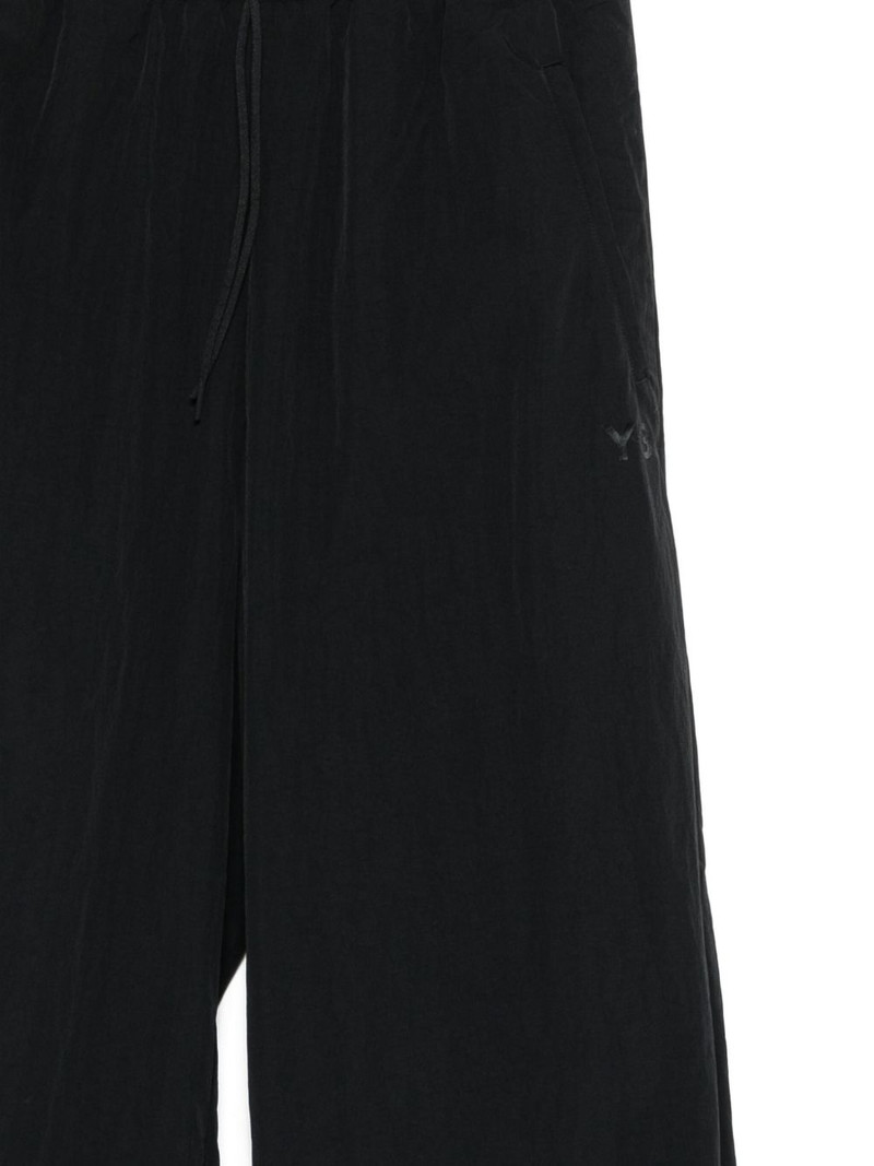 Y-3 drawstring wide-leg sweatpants outlook