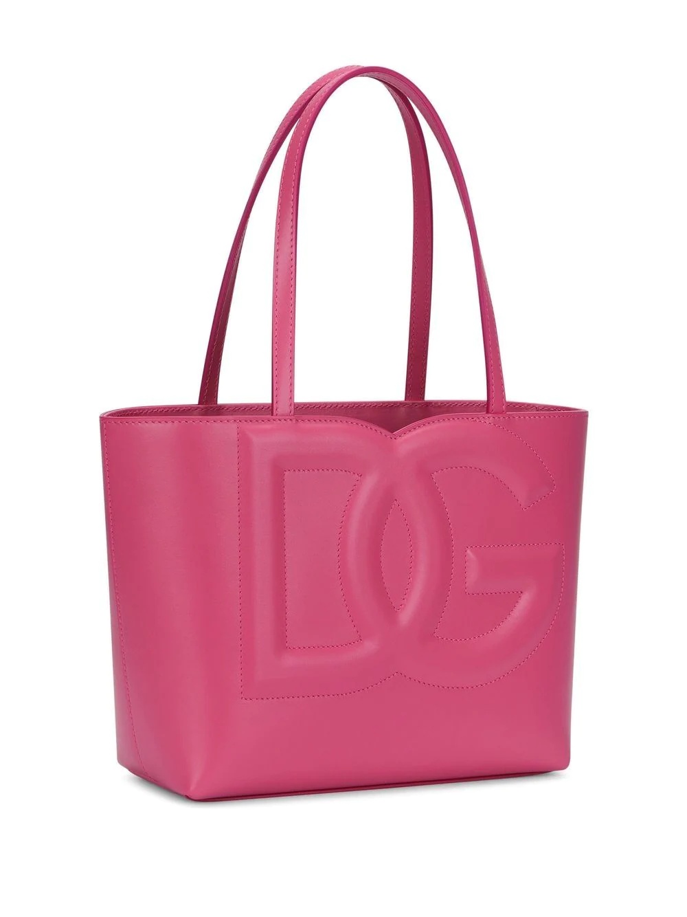 embossed-logo tote bag - 3