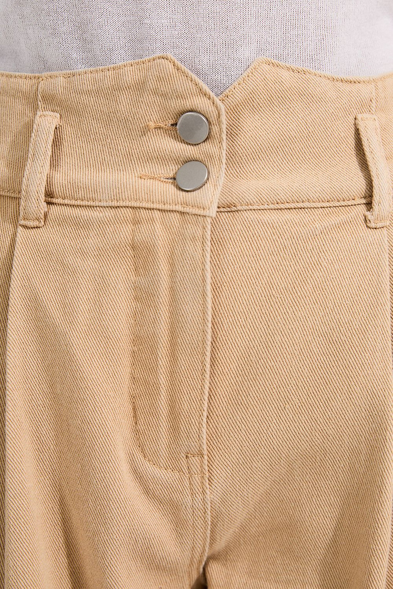 Tall Denim Wide Leg Trousers 3