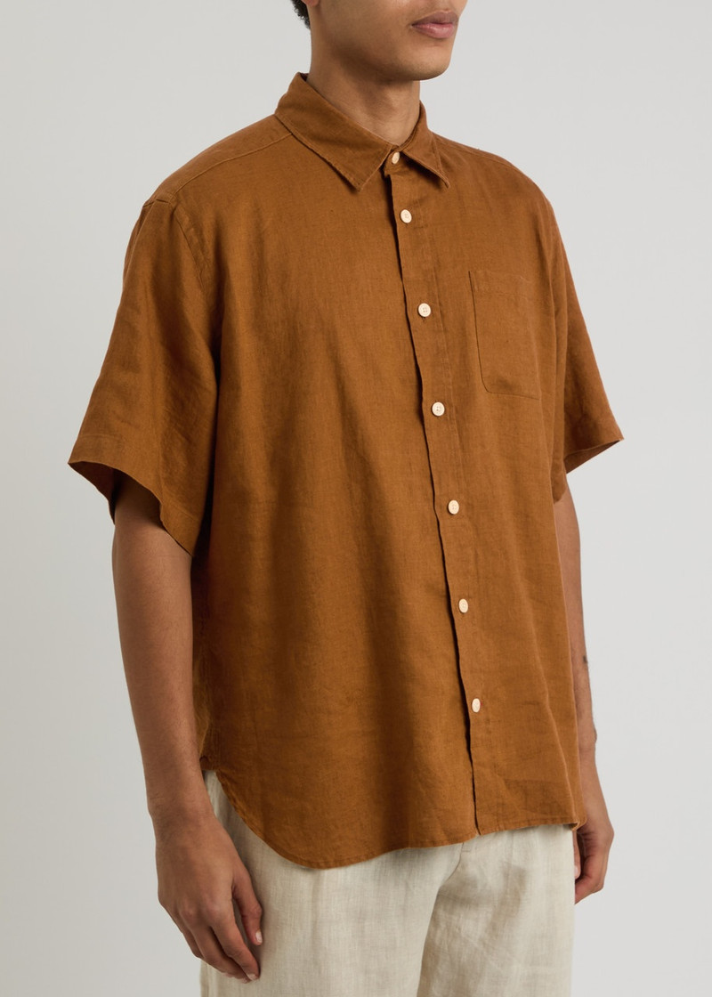 Oliver Spencer Oliver Spencer Atlanta Linen Shirt outlook