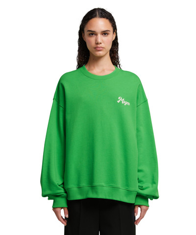 MSGM Sweatshirt with "bar Milano" graphic outlook