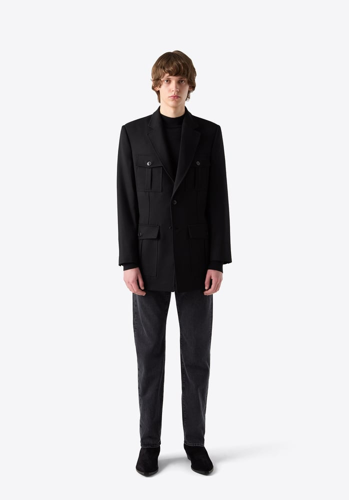 JACKET 171 BLACK CAVALRY TWILL - 4