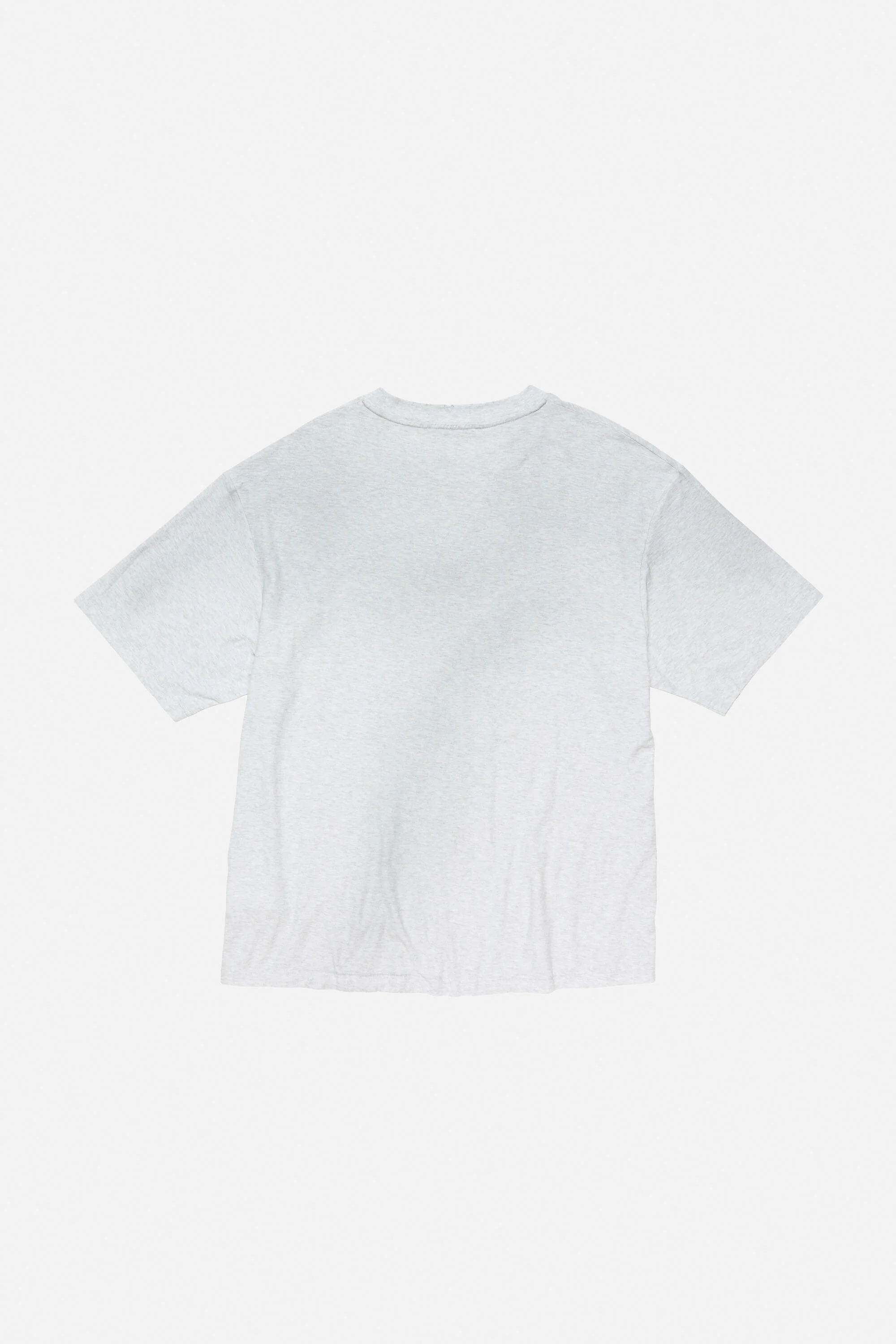 Logo t-shirt - Relaxed unisex fit - Pale Grey Melange - 7