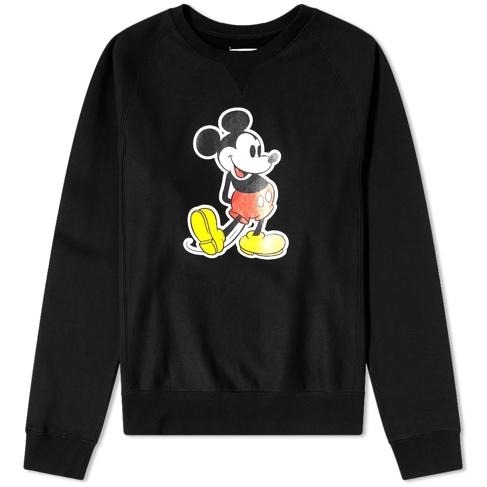 TAKAHIROMIYASHITA TheSoloist. Mickey Mouse Crew Sweat - 1