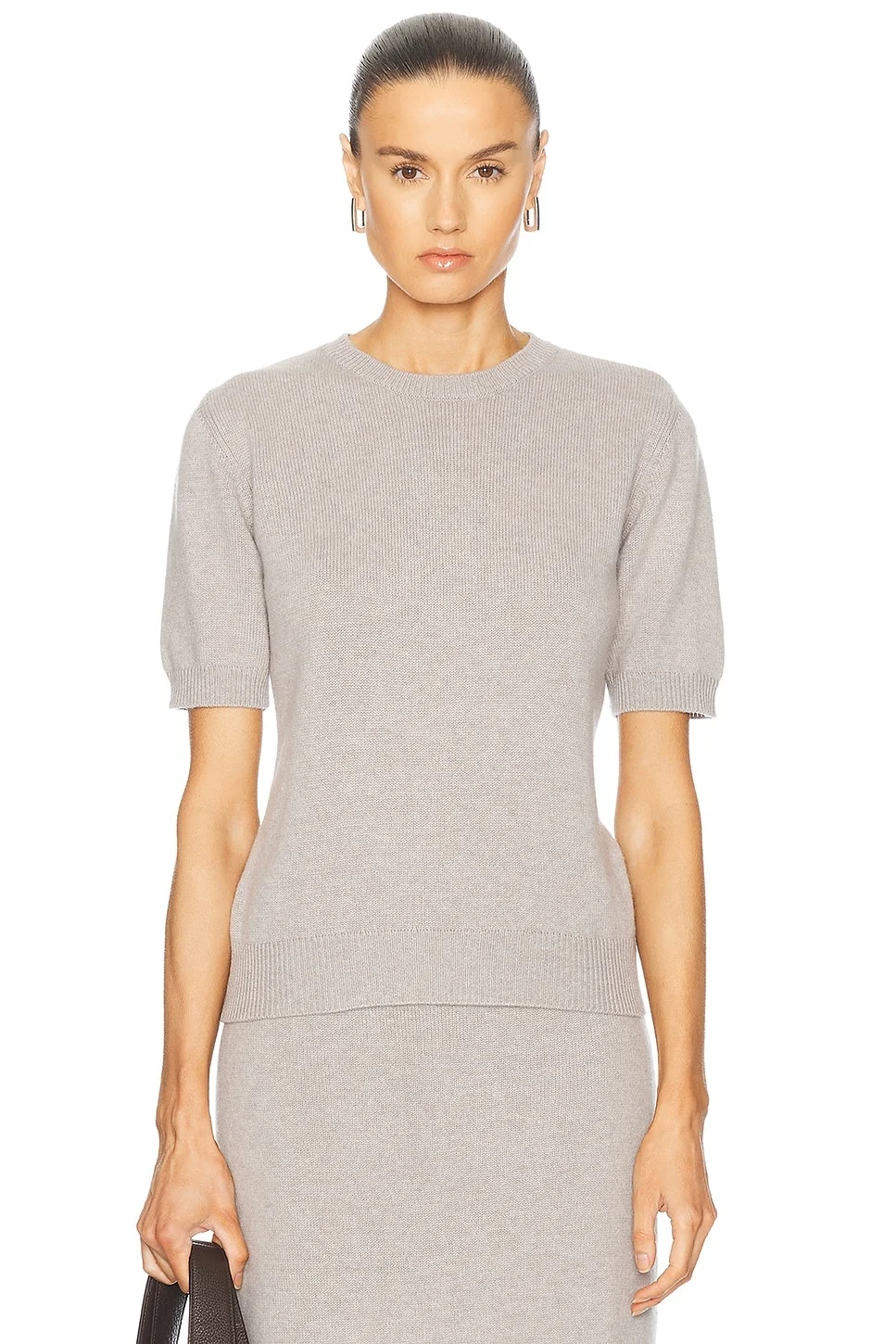 Lura Short Sleeve Knit Top - 1