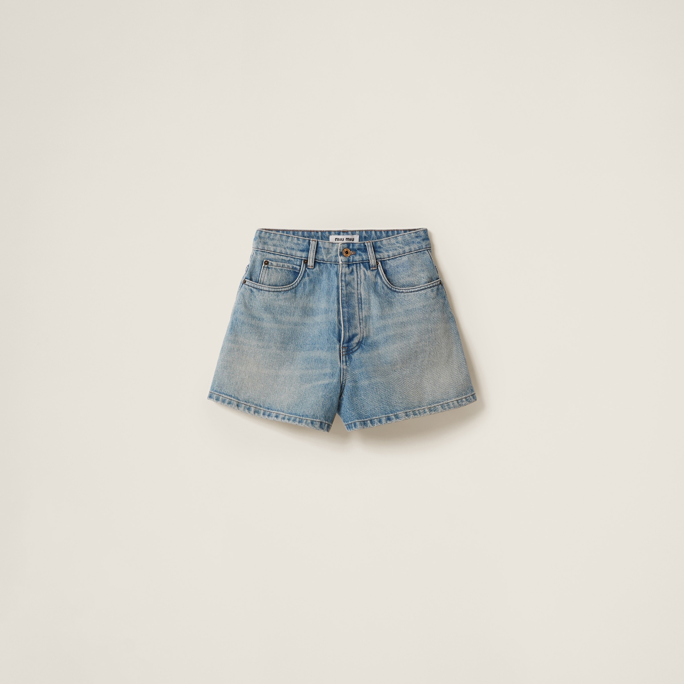 Denim shorts - 1