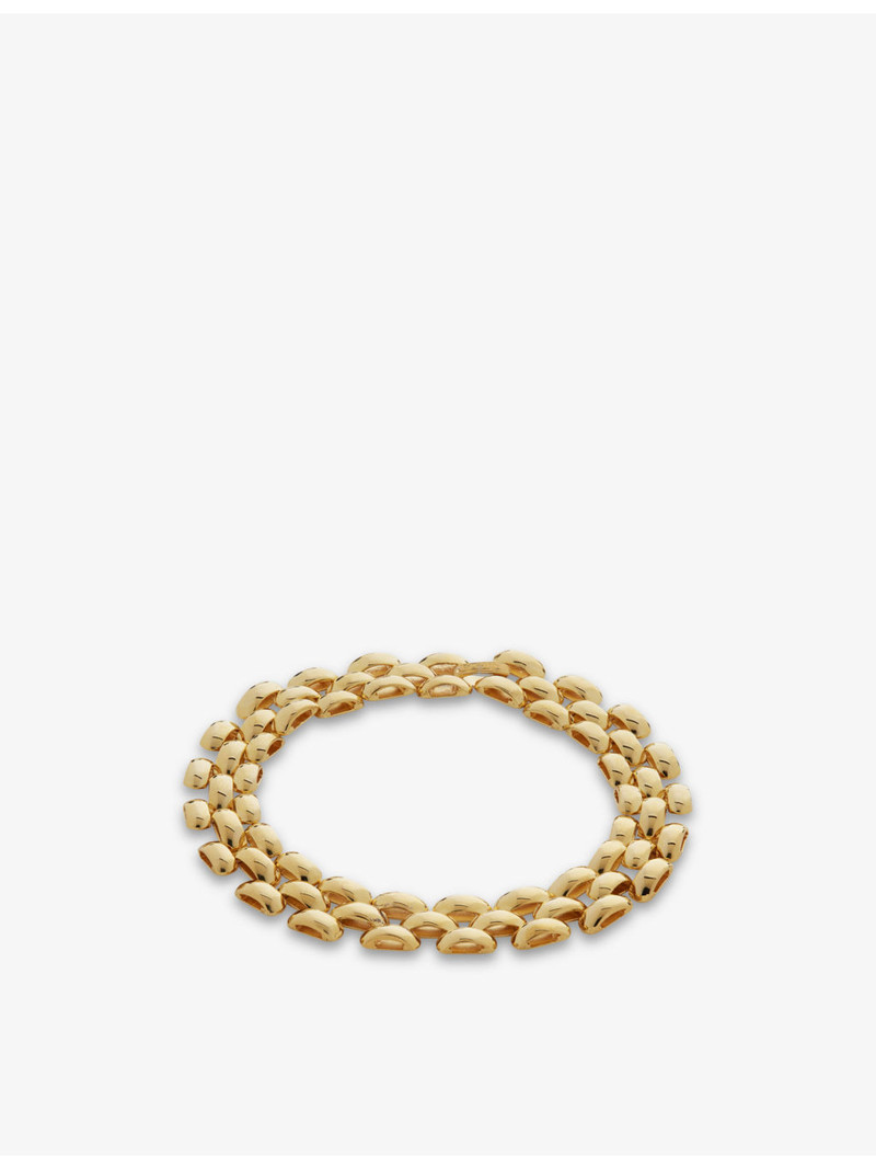 Heirloom recycled 18ct gold-plated vermeil sterling silver bracelet 1