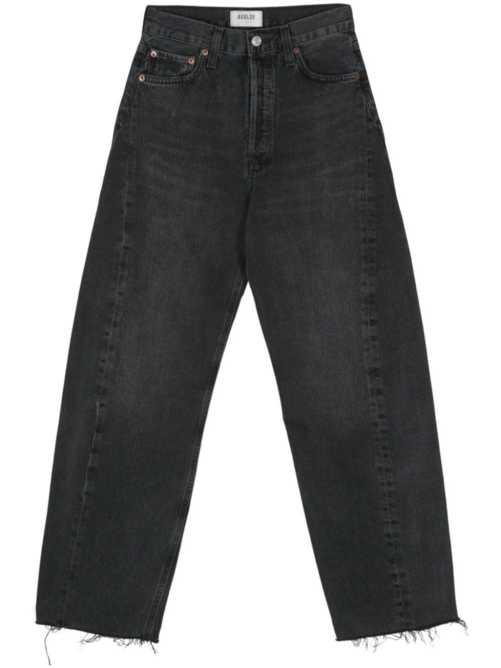 Luna high-rise tapered jeans - 1