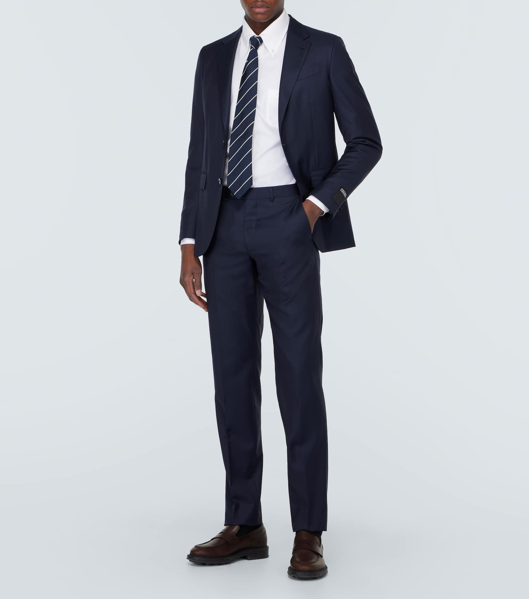 Agui cotton poplin Oxford shirt - 2
