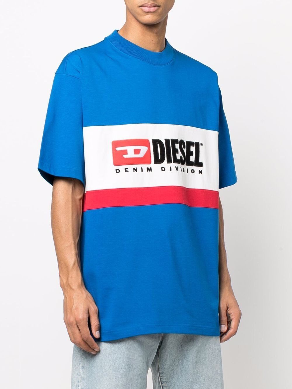 colour-block T-shirt - 3