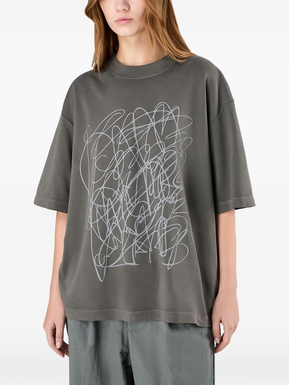 graphic-print T-shirt - 3