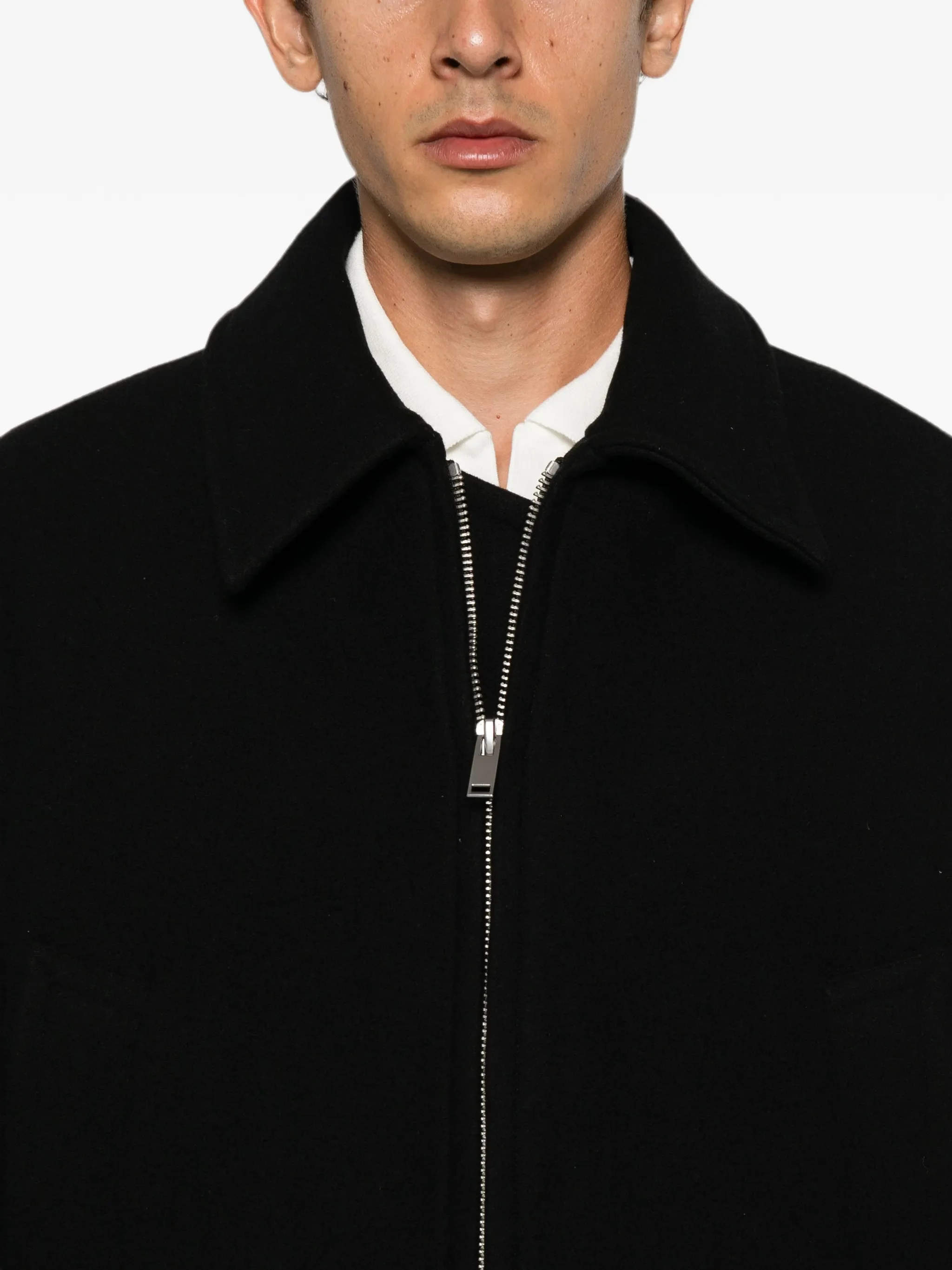 Studio Nicholson Zip-up Spread-collar Shirt Jacket - 1