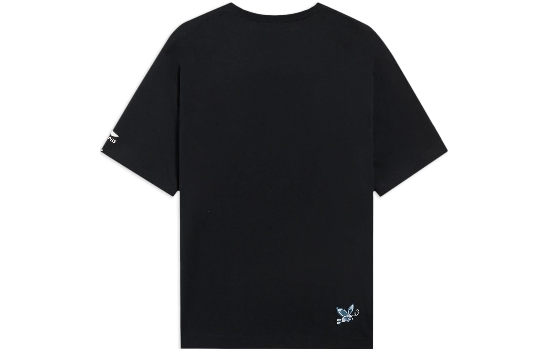 Li-Ning Chinese Culture Graphic T-shirt 'Black' AHSSA19-6 - 2