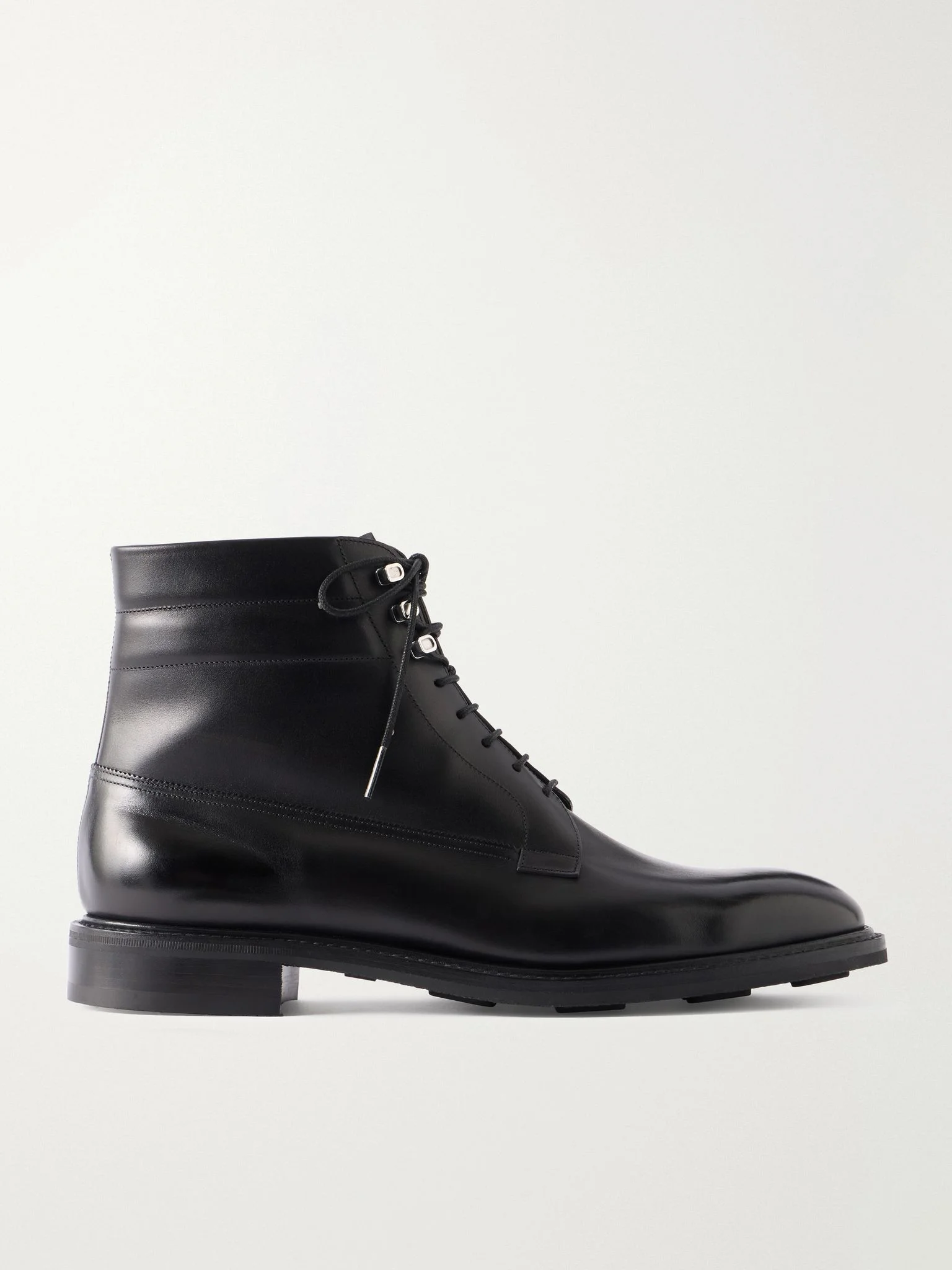 Alder Leather Boots Black - 1