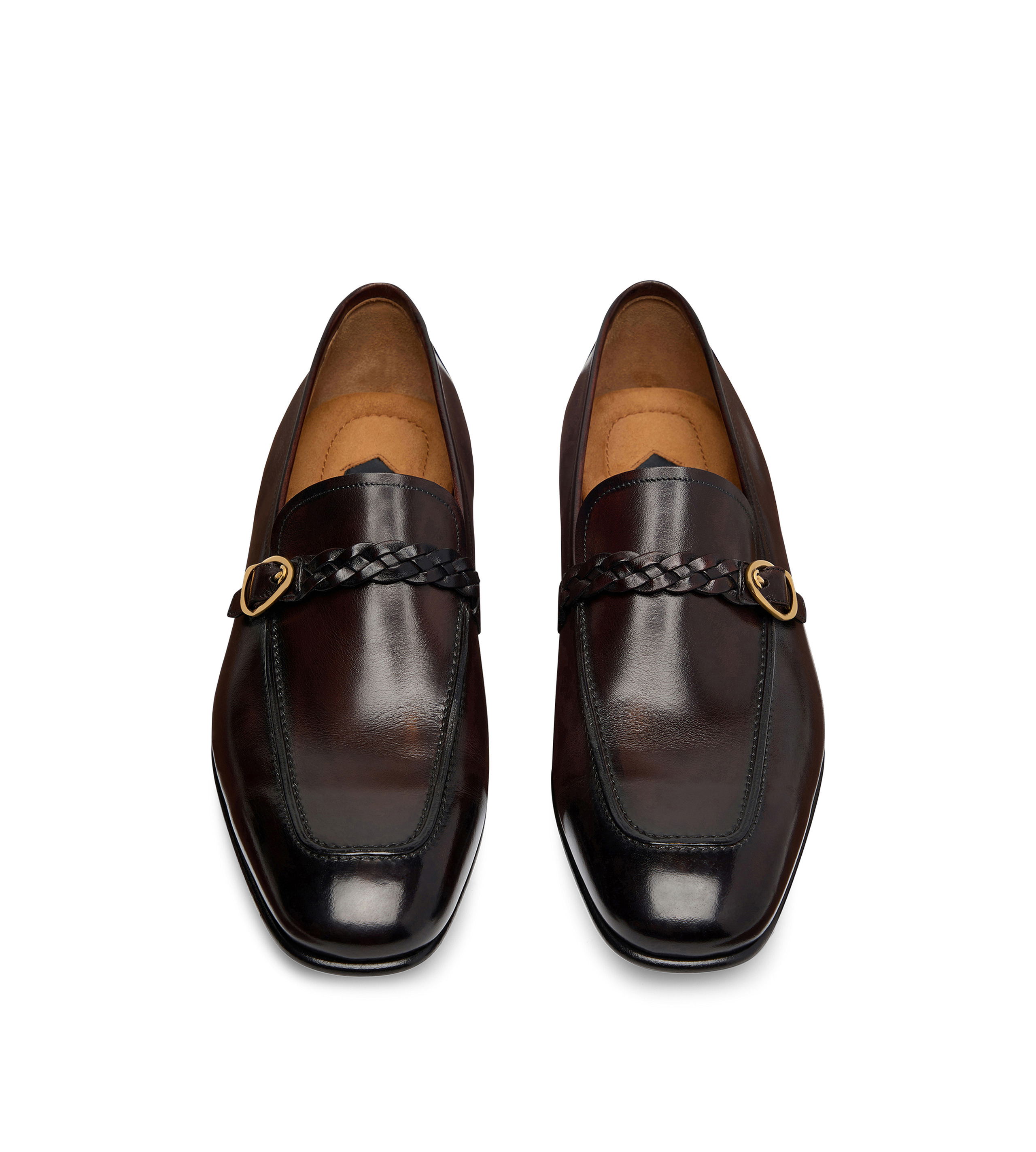 BURNISHED LEATHER MARTIN LOAFER - 2