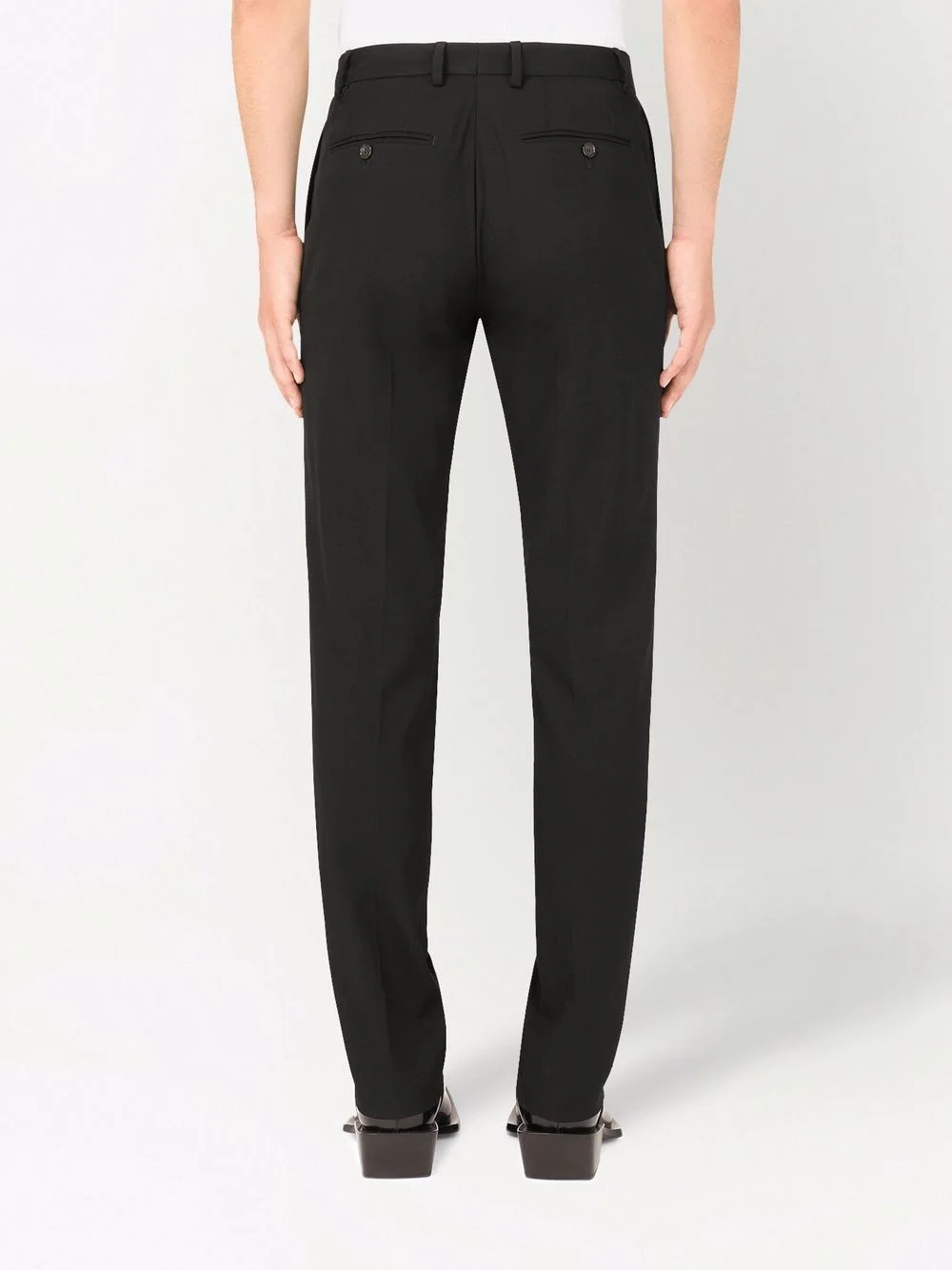 tailored wool trousers - 4