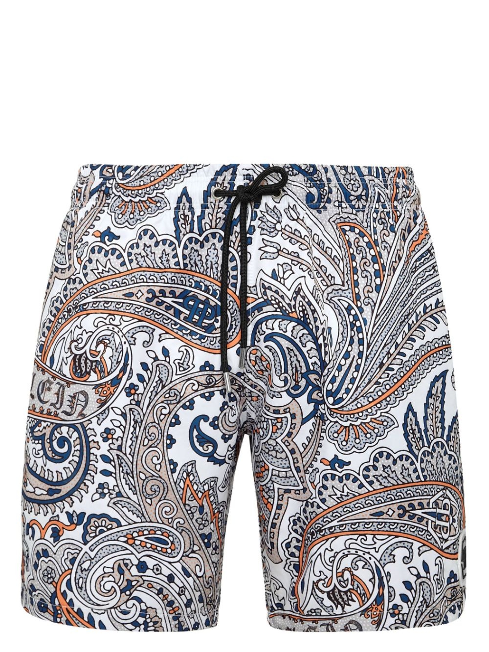 paisley-print swim shorts - 1