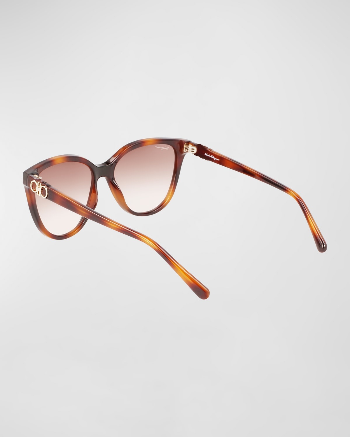 Gancini Injection Plastic Cat-Eye Sunglasses - 2