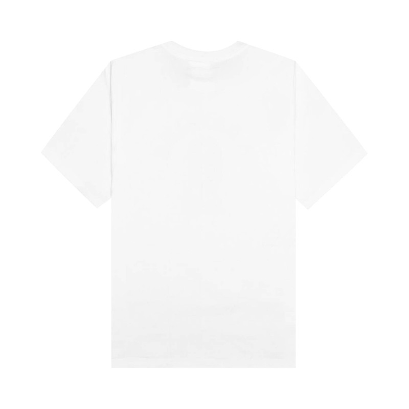 A BATHING APE® BAPE Logo Monogram By Bathing Ape Tee 'White/Navy' outlook