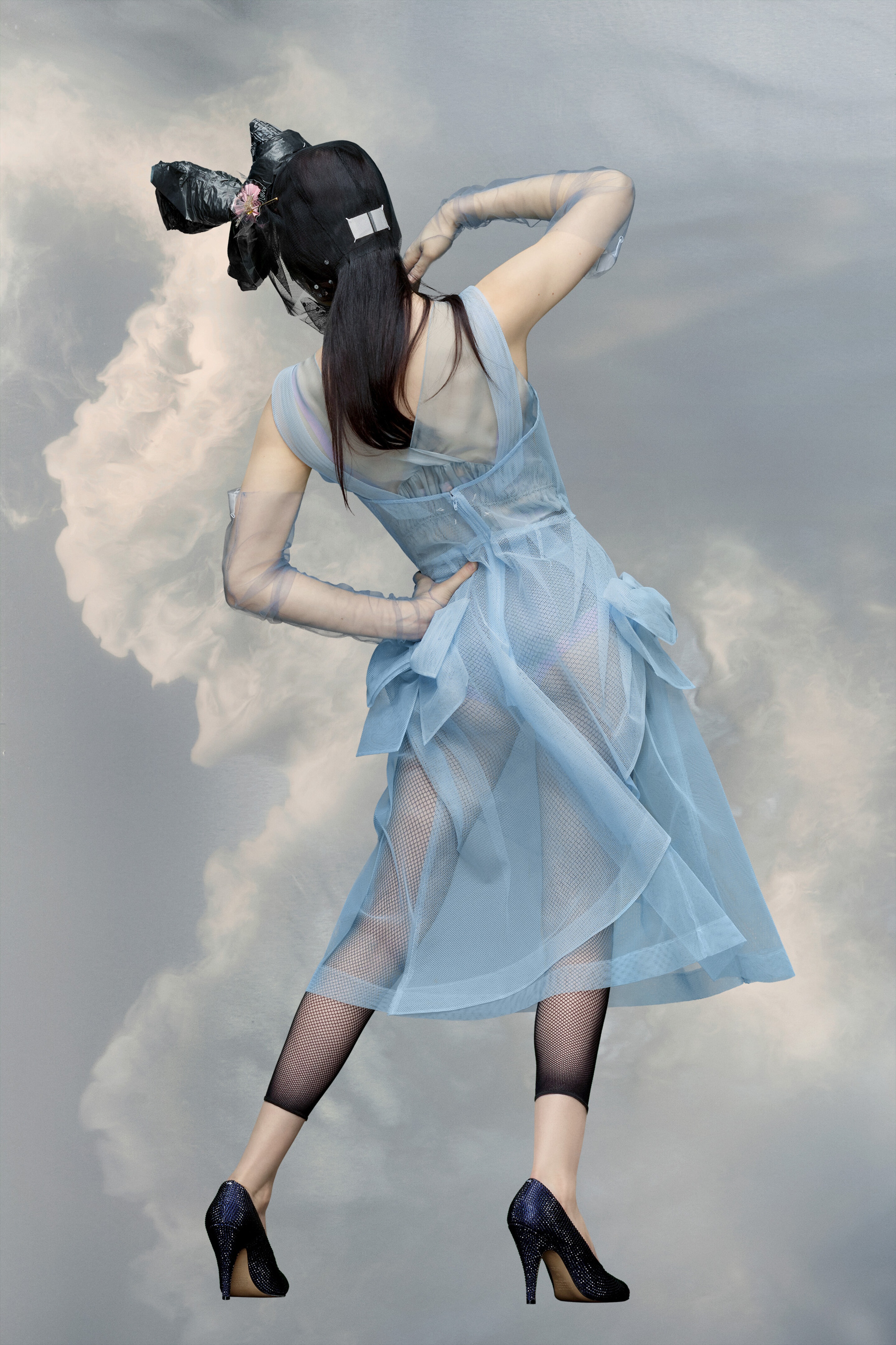 Tulle midi dress - 5