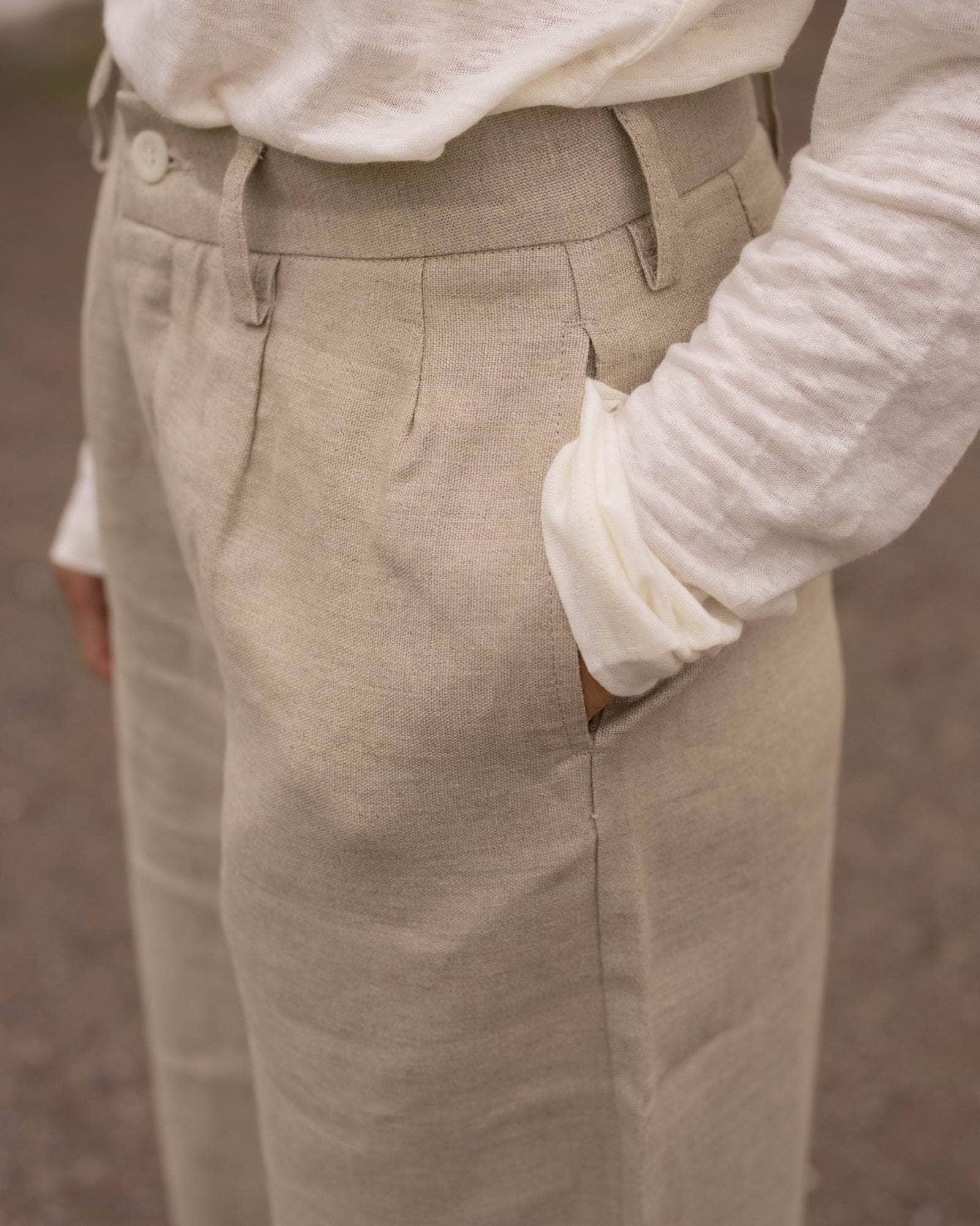 Kile Pants - Fine Linen - 4