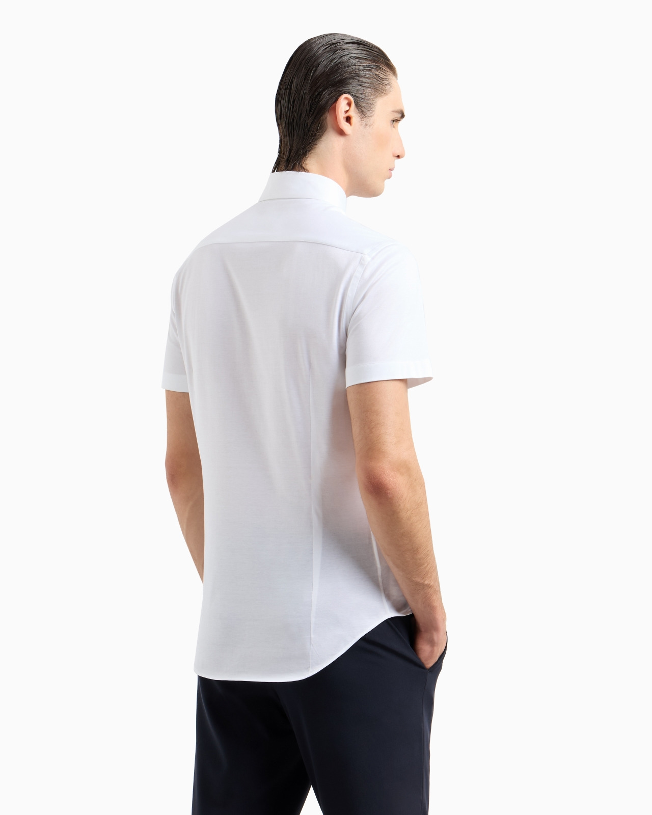 Short-sleeved, cotton-jersey shirt - 3