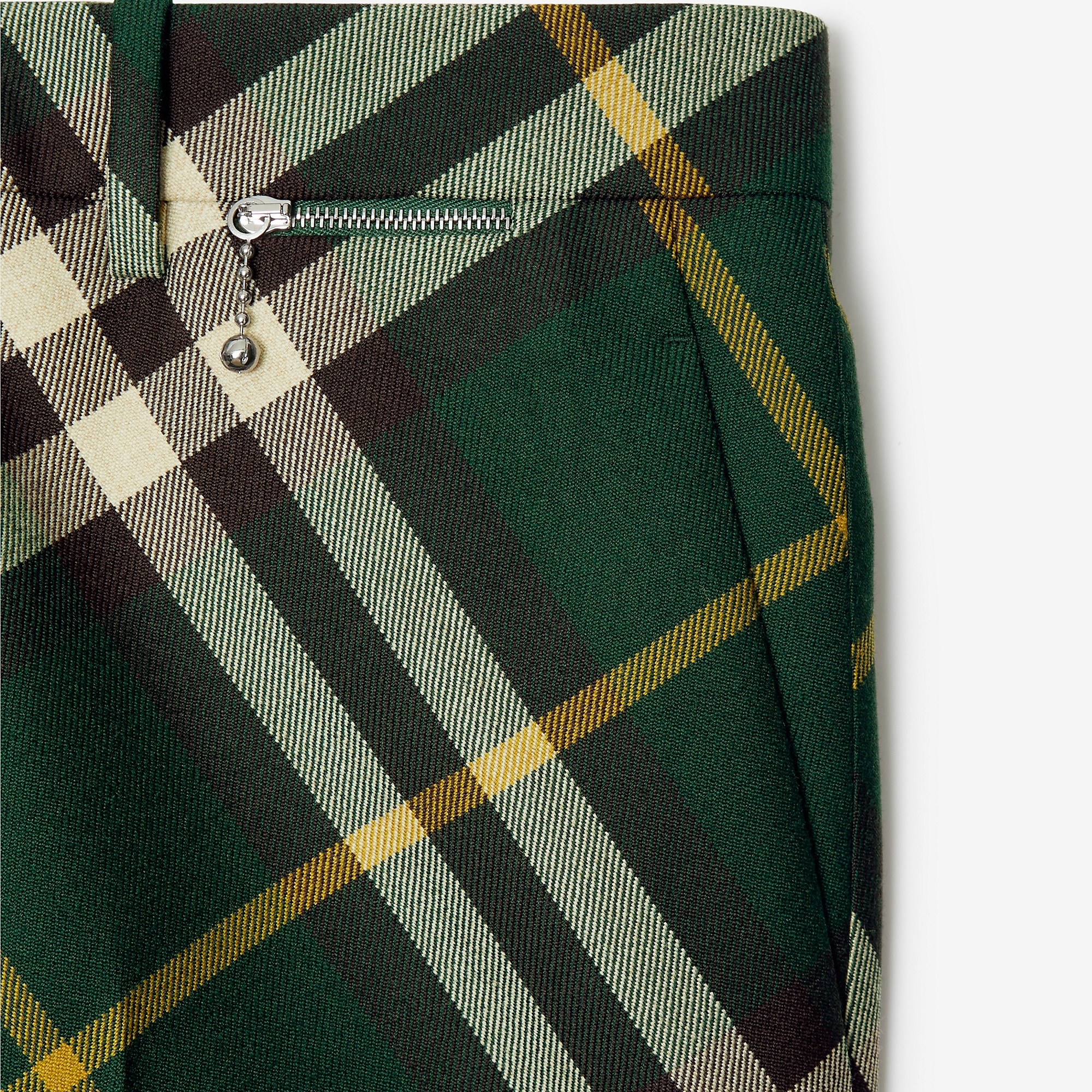 パンツ BURBERRY CHECK WOOL TROUSERS F4C23EA2-F56C-4E32-BAA4-