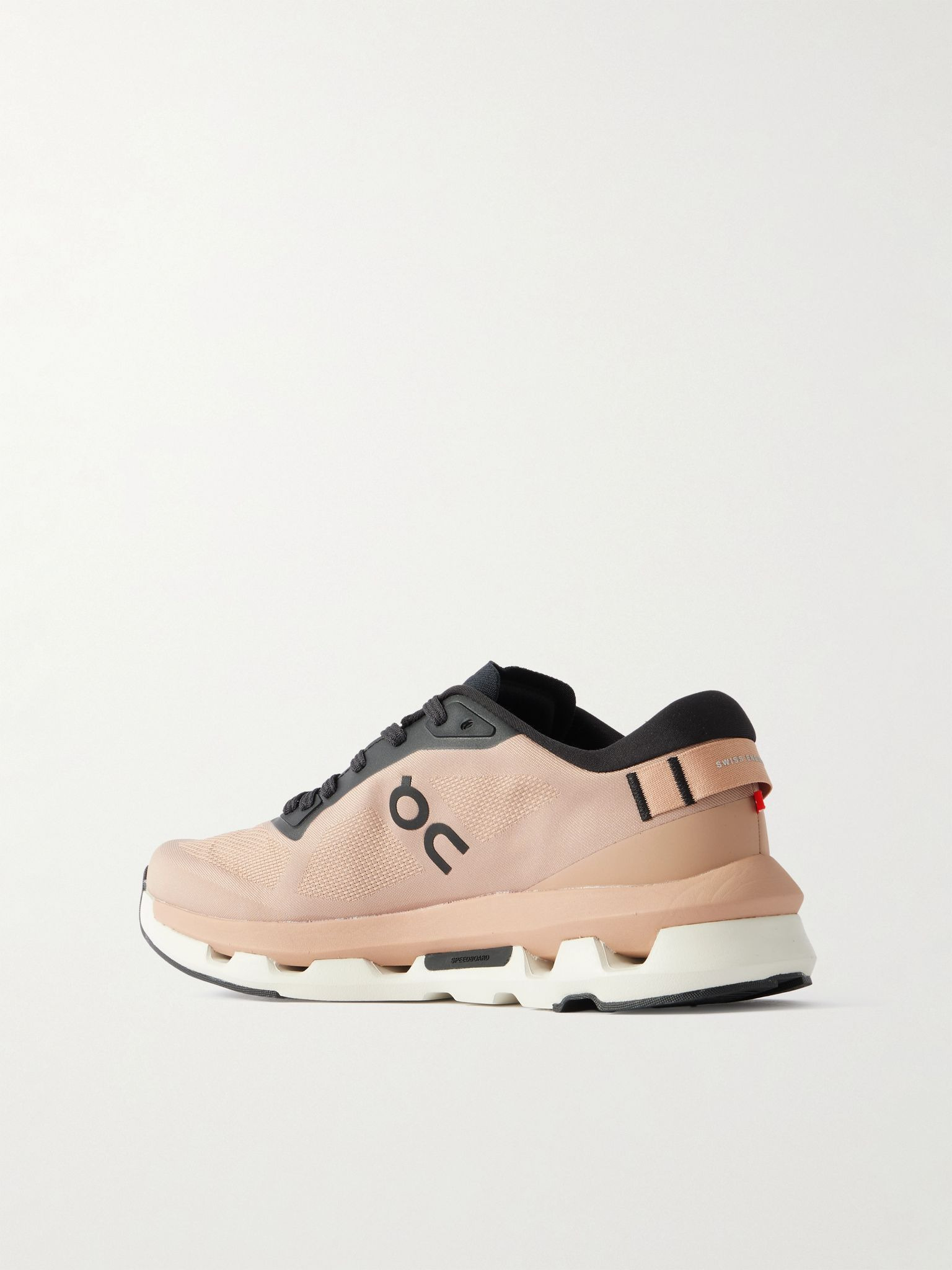 Cloudzone stretch recycled-knit sneakers Beige - 3