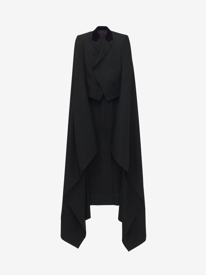 Double-breasted Cape Coat 1