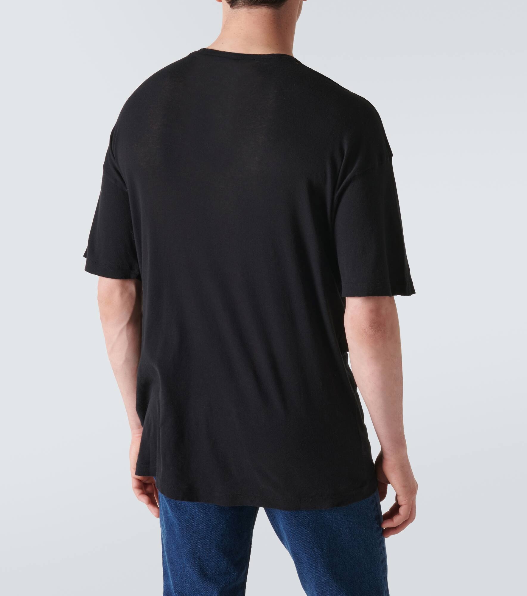 Printed cotton jersey T-shirt - 4