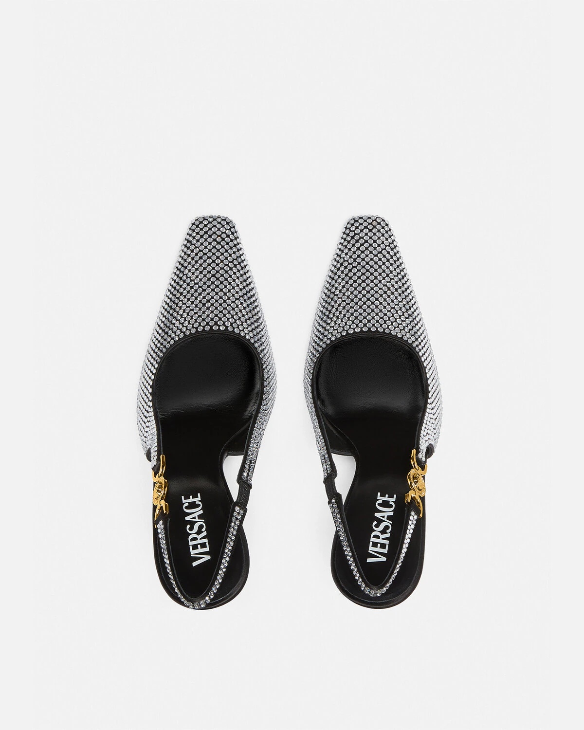 Medusa '95 Crystal Slingback Pumps 110 mm - 3
