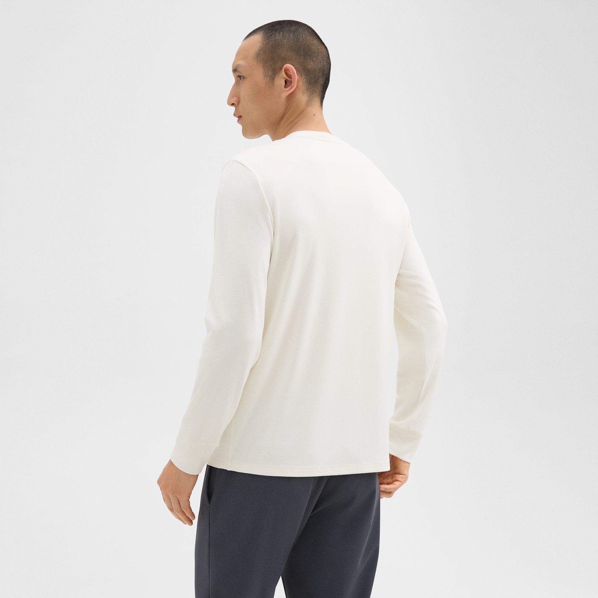 Essential Long-Sleeve Tee in Anemone Modal Jersey - 4