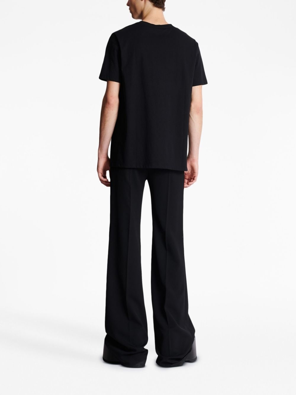 embroidered-logo short-sleeve T-shirt - 4