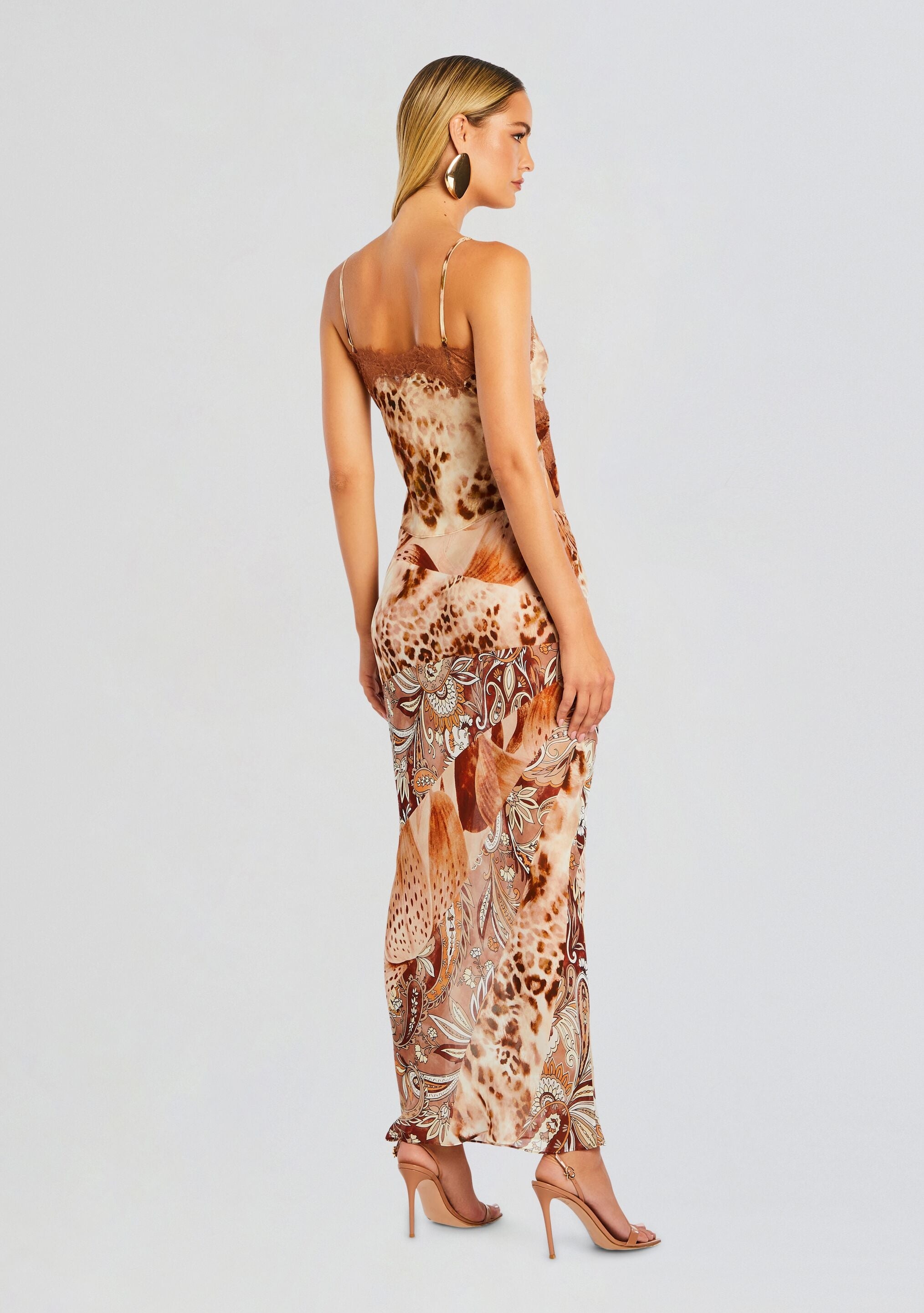 AUBREE CHIFFON SKIRT - 4