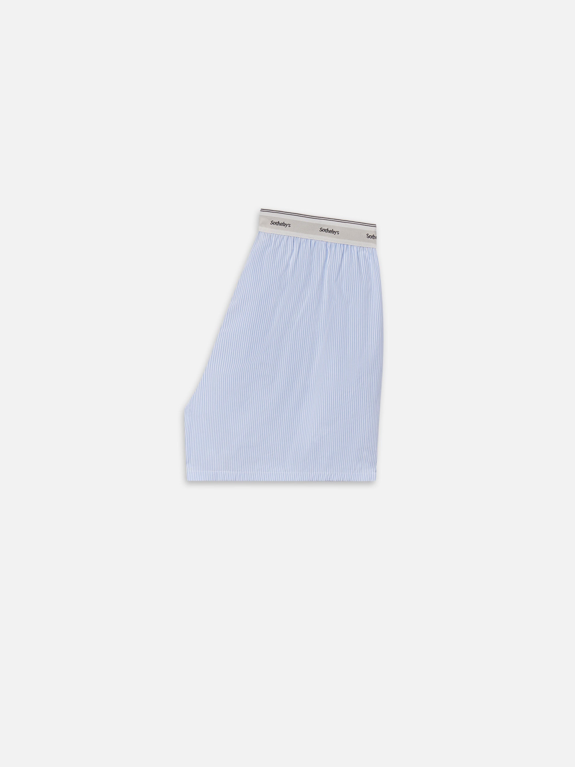 Sotheby’s Unisex Boxer Short in Blue Stripe - 5