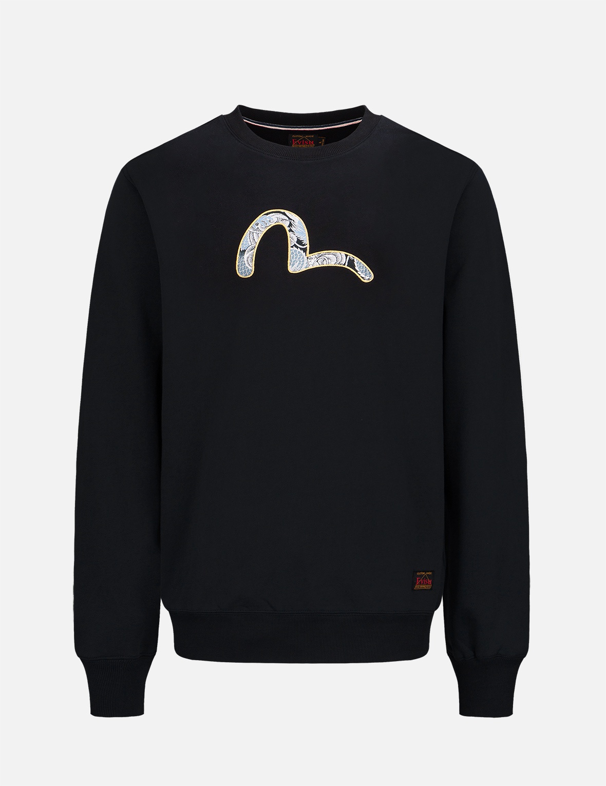 BROCADE SEAGULL APPLIQUÉ SWEATSHIRT - 1